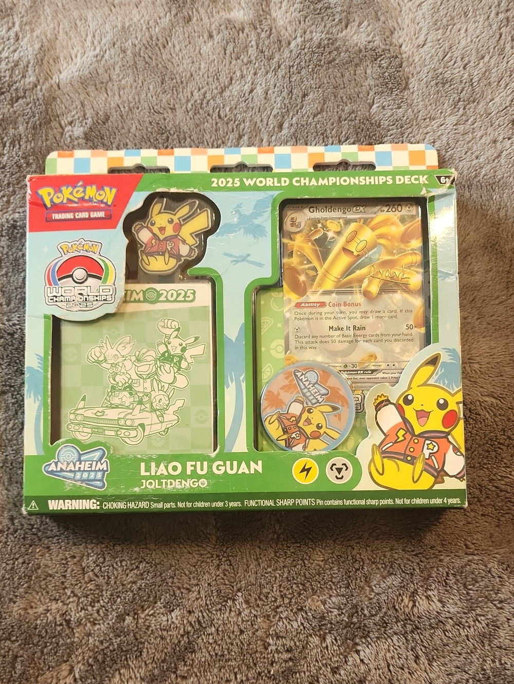 Pokémon World Championships Deck 2025 - Liao fu guan